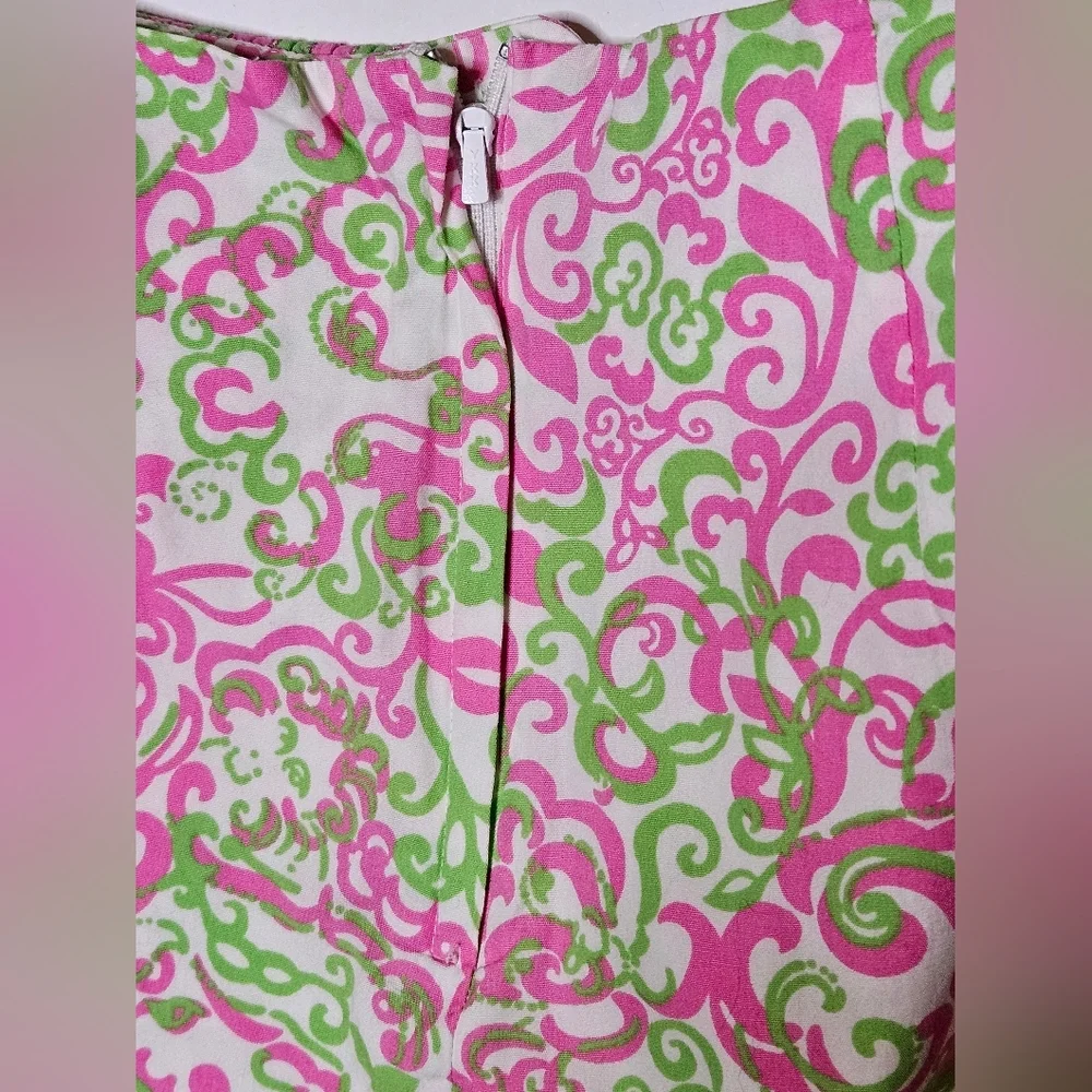 Lilly Pulitzer Peanut Island Kendall Mini Floral Vibrant Rare Womens 6‎ Skirt